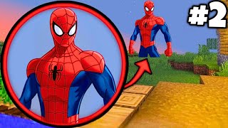 i Found Real SPIDERMAN 😱 in Minecraft   Part2 [upl. by Eellac]