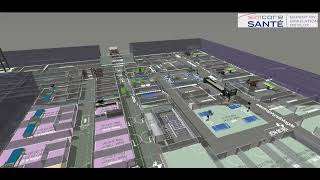 Simulation de Flux hospitalier avec FlexSim [upl. by Hey450]