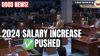 GOOD NEWS 2024 SALARY INCREASE UPDATE [upl. by Slavin]