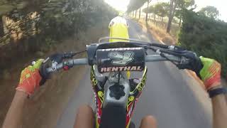 Suzuki rmz 250 testPURE SOUND [upl. by Backer28]