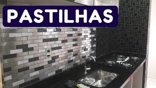 PASTILHAS DECORATIVAS NA COZINHA DICAS [upl. by Airot]