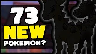 Entire Pokedex POTENTIALLY Leaked  73 NEW POKEMON in Sword and Shield [upl. by Dnalevets]