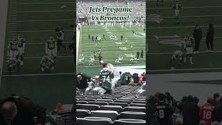 Ny Jets pregame vs broncos jets nyjets nyj jetsnation jetup pregame nfl [upl. by Harman]