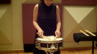 Prokofiev  Lieutenant Kije  Snare Drum Excerpt [upl. by Rotce]