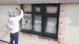 HPS painting a PVC window [upl. by Ecinerev435]