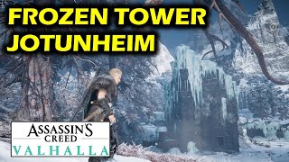 Dugrs clue Frozen Broken Tower Wealth Chest Key Location  Jotunheim  Assassins Creed Valhalla [upl. by Alrahc]