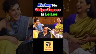 Akshay ne VidyaTapsee ki Le Lee🤣 akshaykumar vidyabalan funnyshorts viralshort bollywood [upl. by Milissa]