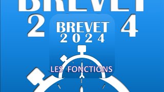 Les fonctions au Brevet 2024 [upl. by Senior]