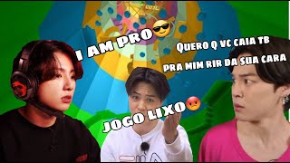 LIGAÇÃO BTS  JIKOOK MOMENTS  JOGANDO TOWER OF HELL  BiaaarmyyyS2 [upl. by Eiduj]