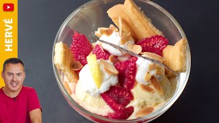 Coupe de framboises melba  Lidl Cuisine [upl. by Drallim164]