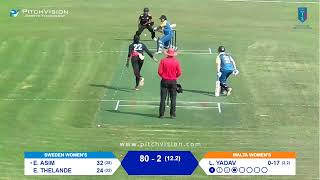 Live Women Cricket  Sweden v Malta  T20I [upl. by Aminta]