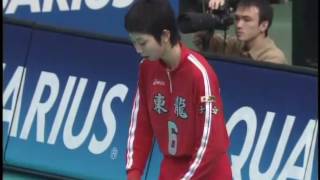 2007 03 25 第38回春高バレー女子決勝「大阪国際滝井vs東九州龍谷」 [upl. by Jolanta]