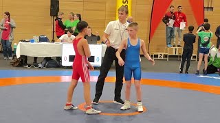 Wrestling  Ringen LM SA 2024 in Artern Greco Jugend B U14 44 kg Ivan  Psoch [upl. by Enitsuga]