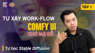 Tự tạo WorkFlow ComfyUI KHÓ mà DỄ  Tập 1 [upl. by Yojal878]