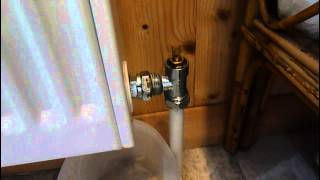 How to drain your radiators and boiler when you have no drain cockor it does not work [upl. by Tigdirb]