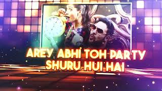 Abhi Toh Party Shuru Hui Hai REMIX  troll cwrod  DjDanial 2023 [upl. by Hayimas]