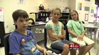 Bleckley fourth graders ask Cochran city council for park [upl. by Nomelif574]