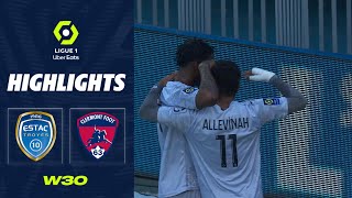 ESTAC TROYES  CLERMONT FOOT 63 0  2  Highlights  ESTAC  CF63  20222023 [upl. by Enelia867]