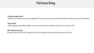 GCP — Networking VPC Features [upl. by Enttirb]