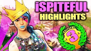 iSpiteful  Fortnite Battle Royale Highlights 3 [upl. by Nylimaj]