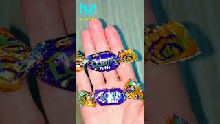 Caramel flavored candy 🍡 candies asmr trending chocolate candies platter sweets shorts [upl. by Lina915]