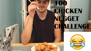 100 CHICKEN NUGGET CHALLENGE [upl. by Anrym]