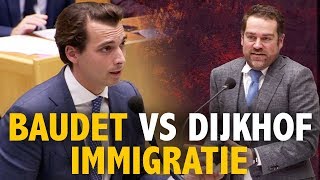 Baudet vs Dijkhoff VVD over Referenda en Immigratie [upl. by Priest998]