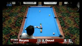 2011 US Open Onepocket  Efren Reyes  Corey Deuel Part 3 [upl. by Hamachi422]