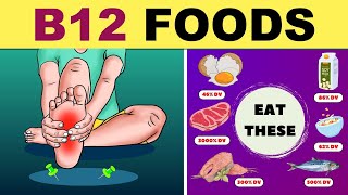 The Ultimate B12 rich Foods  Vitamin B12 Foods  Vitamin B12 Deficiency  Nutrition [upl. by Diba]