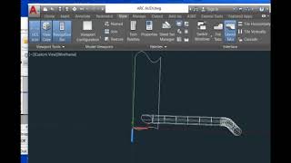 Unfold or Flatten surfaces inside AutoCAD [upl. by Anawait]