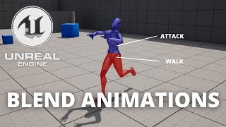 How to Blend Animations in Unreal Engine 5 [upl. by Tahpos]