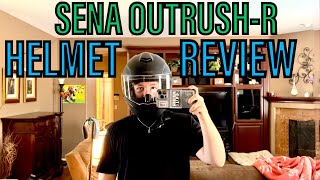 SENA OUTRUSH R HELMET REVIEW [upl. by Godspeed]