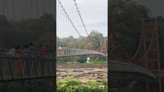 😍Thumboormuzhi Hanging Bridge amp Park  Must Visit Place in Thrissur keralatourism travel [upl. by Atnek]