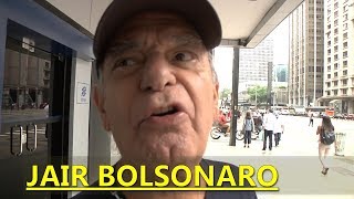 ELEIÇÕES 2018 O QUE AS PESSOAS ACHAM DE JAIR BOLSONARO [upl. by Attelocin]