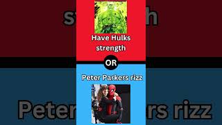 Marvel would you rather quiz trivia wouldyourather marvel fyp [upl. by Itsud]