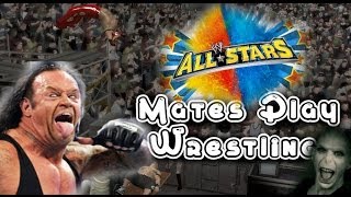 CAGE SHOW Mates Play Wrestling WWE All Stars [upl. by Assirak773]