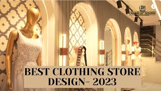 Garment Shop Interior Design Ideas  Clothing Store Design Ideas  Womens Clothing Store Design [upl. by Assilana967]