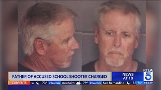 Father of accused Georgia school shooter charged [upl. by Yenor]