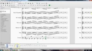 Musescore 2 Basic Drumset [upl. by Eintirb]