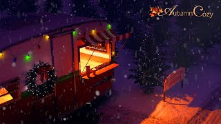 Classic Christmas Songs With Beautiful Christmas Tree Farm Ambience Traditional Christmas Music [upl. by Doble937]