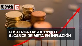 La meta de inflación de Banxico en segundo trimestre de 2025 [upl. by Sirronal]