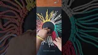 Easy Method Macrame Wall Hanging l DIY l Beautiful Macrame Wall Hanging [upl. by Ruberta]