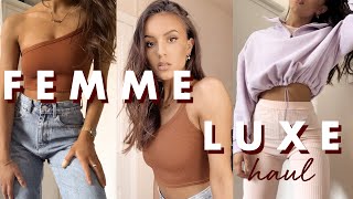 FEMME LUXE HAUL TRYON 2020 [upl. by Bohrer]