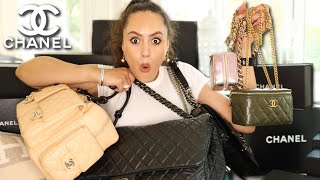 My Mums CHANEL Designer Bag Collection 22 CHANEL BAGS [upl. by Atsillac802]