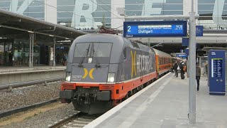 Flixtrain am Ostkreuz Berlin Locomore Berlin OstkreuzStuttgart  Berlin LeoExpress  28062018 [upl. by Apurk761]