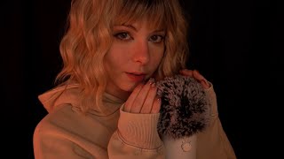 ASMR  3h cosiest most sensitive Unintelligible Whispering amp Fluffy Mic Scratching  layered sounds [upl. by Bettine777]