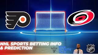 Philadelphia Flyers VS Carolina Hurricanes Free NHL Betting info for 112024 [upl. by Deloris308]