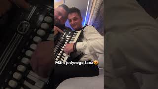 Jedyny fan 😍 biesiada wesele accordion [upl. by Belamy]