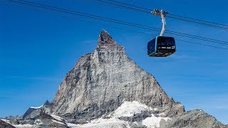 TD28 Matterhorn glacier ride Zermatt CH [upl. by Leirad]