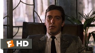 The Godfather 39 Movie CLIP  Killing Sollozzo and McCluskey 1972 HD [upl. by Addiego]